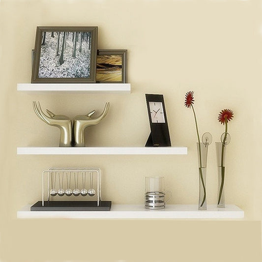 Minimalist Three-piece Set Wall Shelf Flat Partition